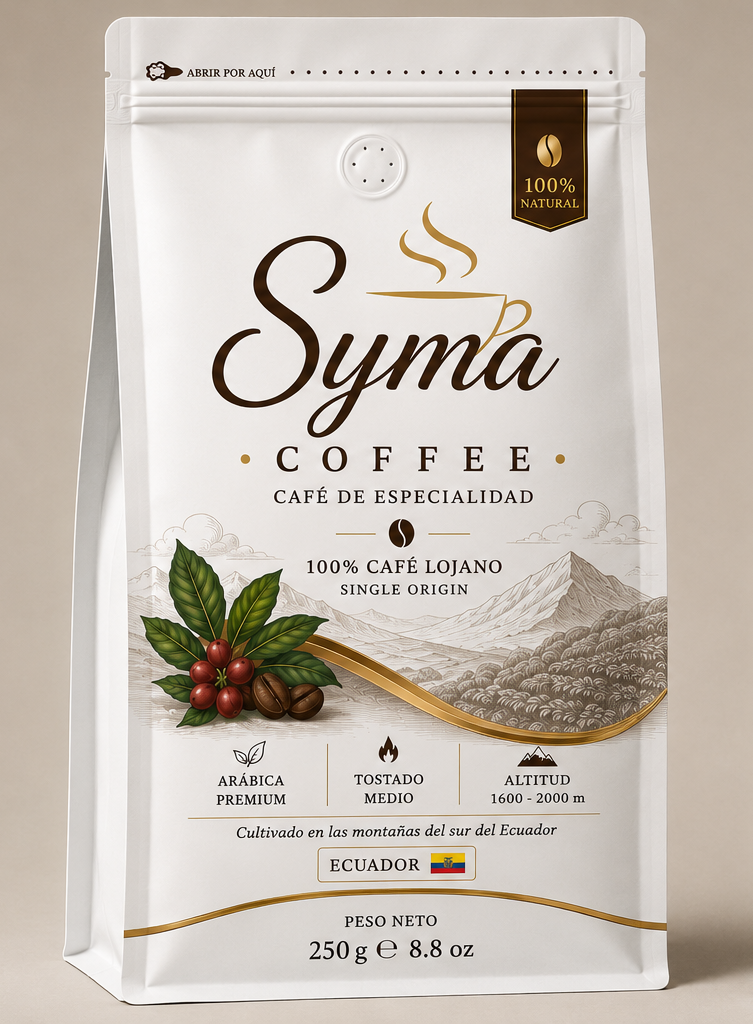 CAFÉ DE ESPECIALIDAD VARIEDAD TÍPICA NATURAL TOSTADO EN GRANO Y MOLIDO 250g